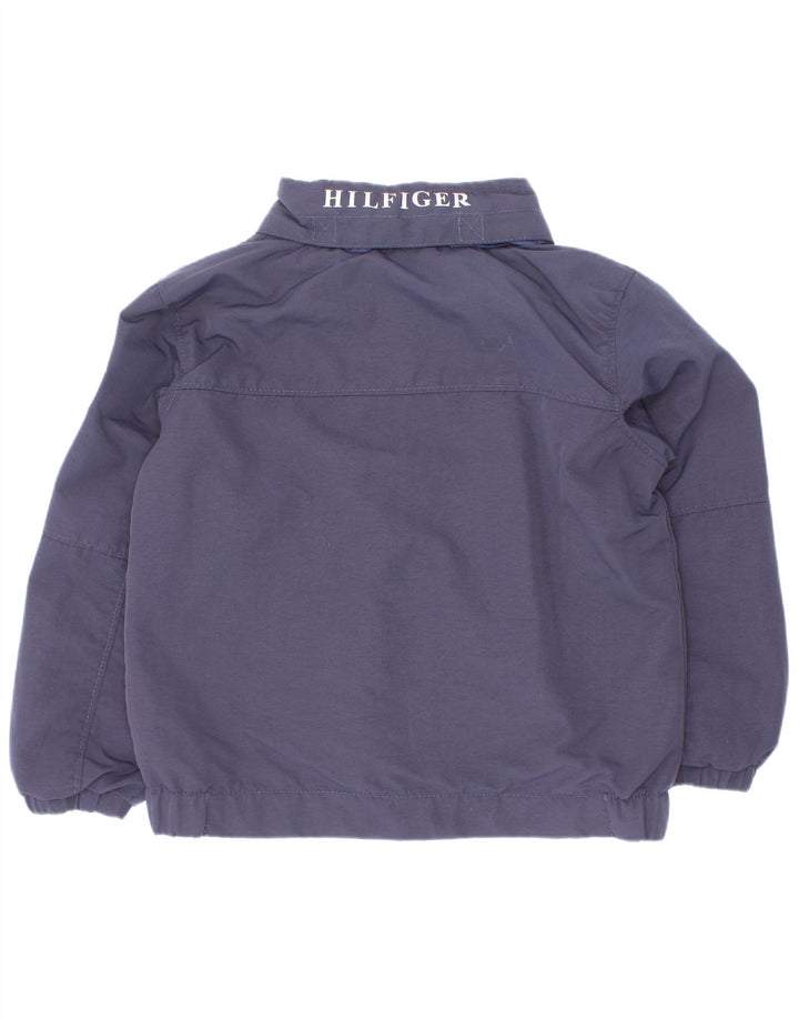 Tommy Hilfiger drenge grafisk bomberjakke 3-4 år marineblå polyester
