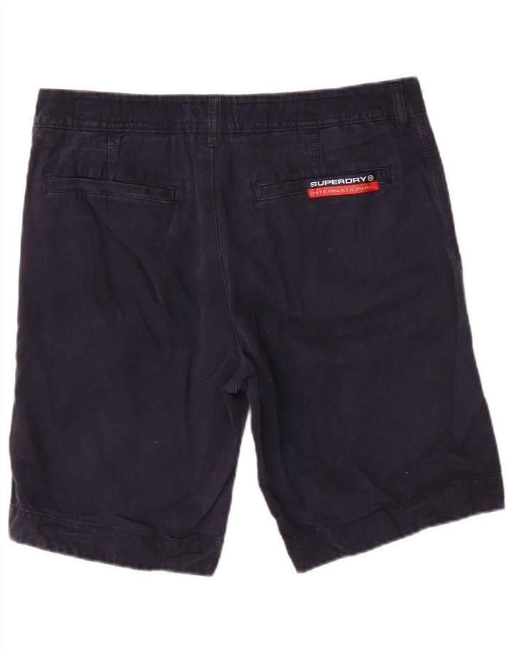 Superdry Chino Shorts til mænd Medium W32 Marineblå Bomuld