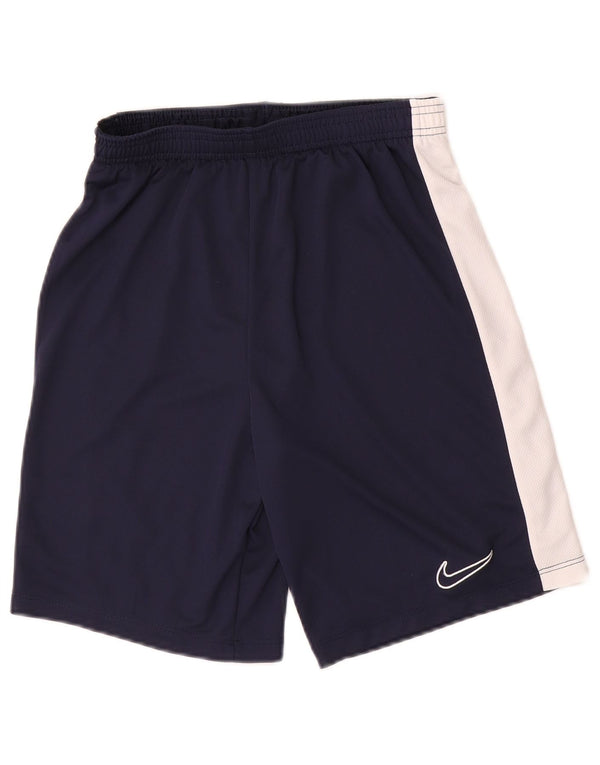 Nike drenge Dri Fit sportsshorts 13-14 år XL marineblå farveblok
