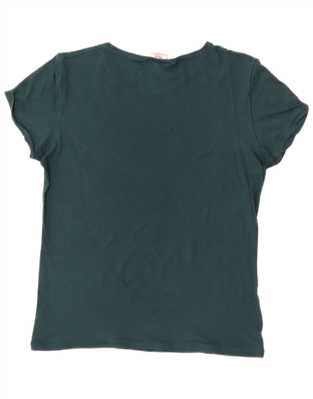 Fila Herre T-Shirt Top Medium Grøn Bomuld