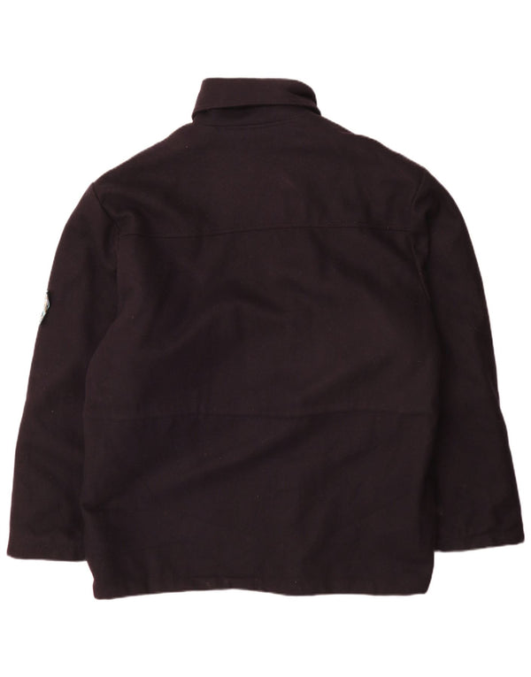 Vintage Herre Yachting Windbreaker Coat UK 42 XL Navy Blue