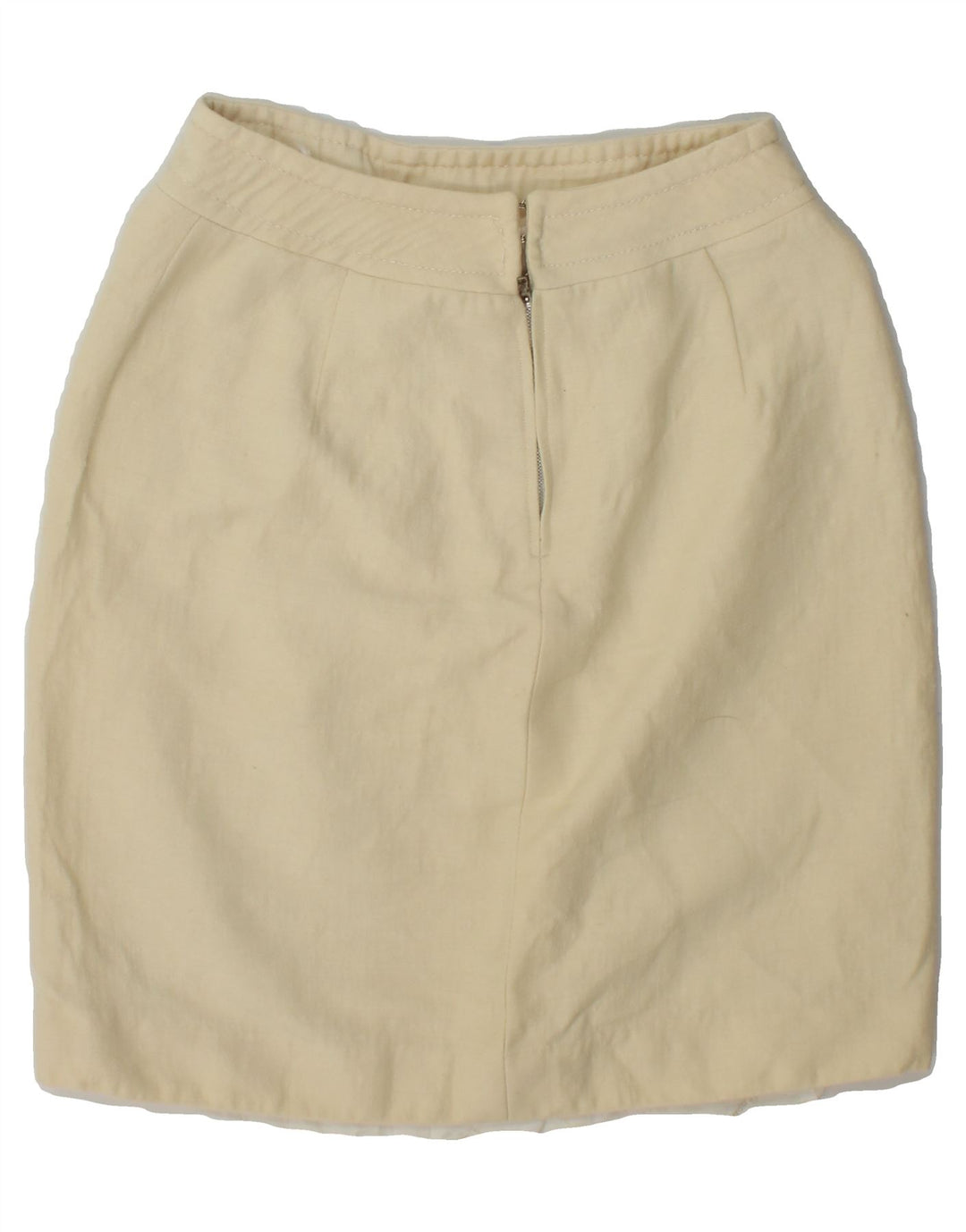 PIERRE CARDIN Womens Pencil Skirt W26 Small Beige Vintage Pierre Cardin and Second-Hand Pierre Cardin from Messina Hembry 