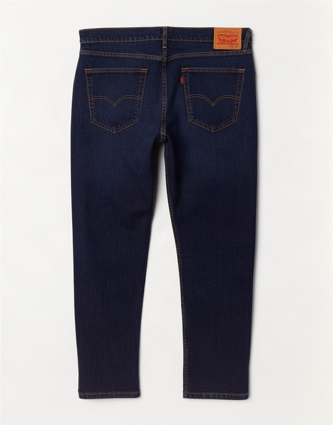 Levi's Herre 502 tilspidsede jeans W36 L32 blå bomuld
