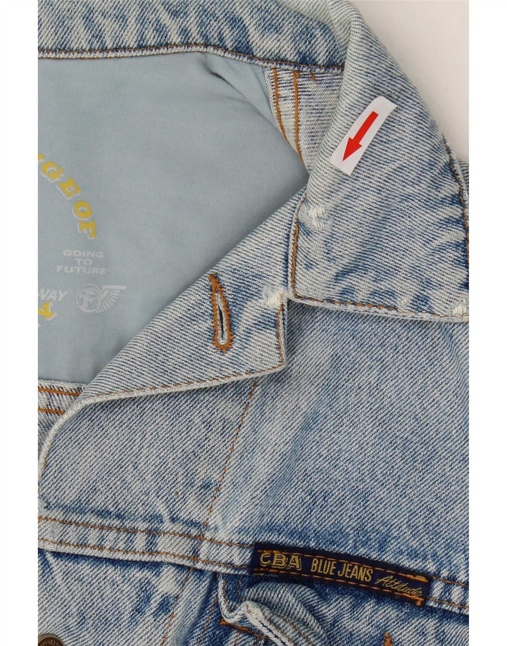 Vintage Dame denimjakke UK 16 Large Blue
