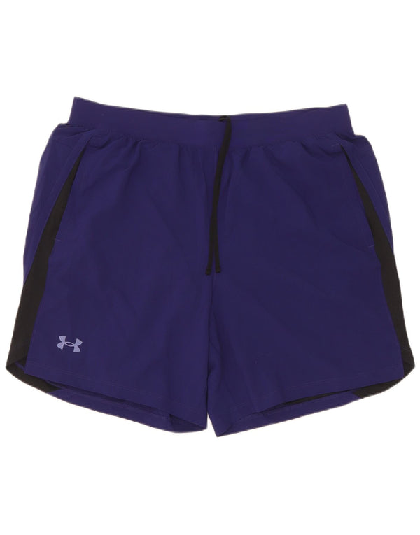 Under Armour Herre Sportshorts XL Lilla Colourblock