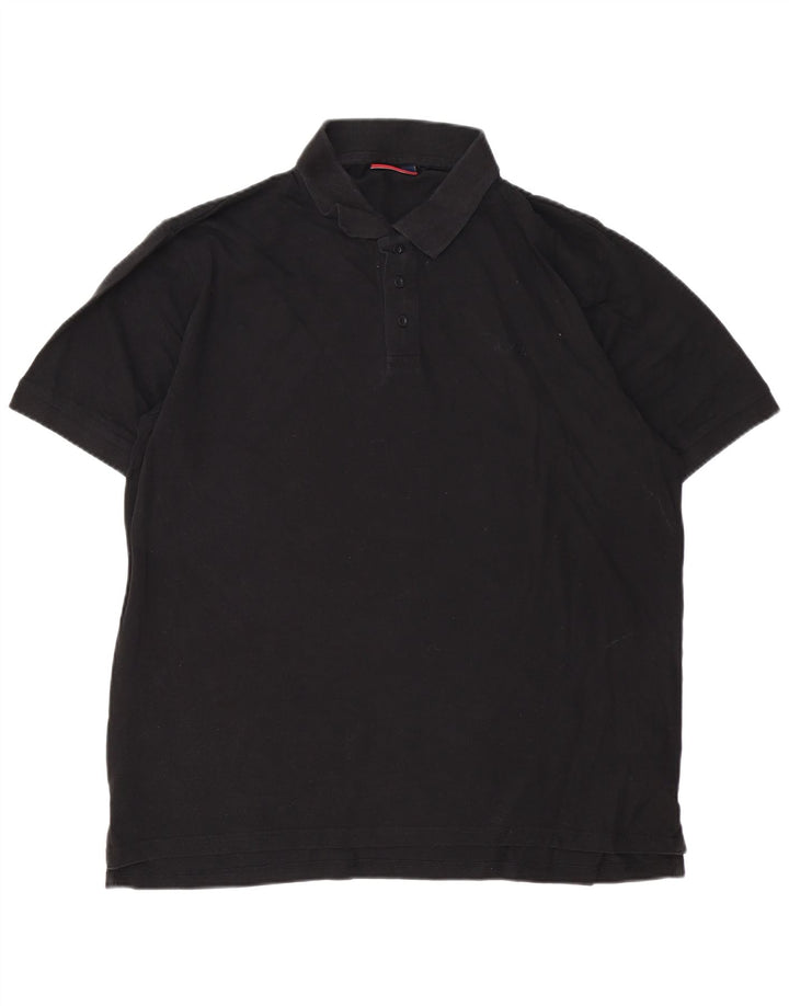 Pierre Cardin Herre poloshirt Stor sort bomuld