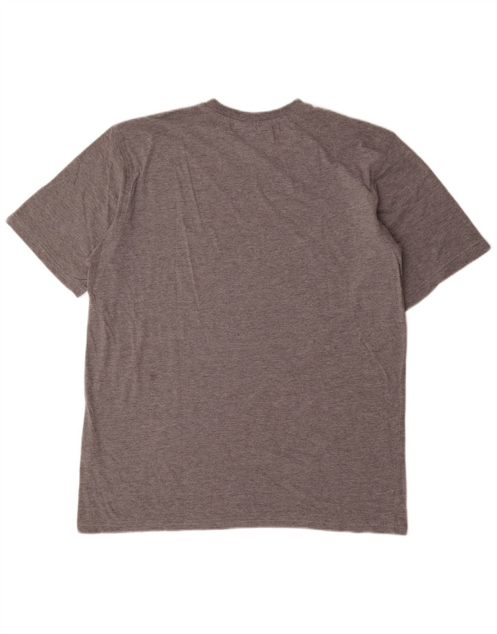 Puma Herre grafisk T-shirt Top Stor grå flækket bomuld