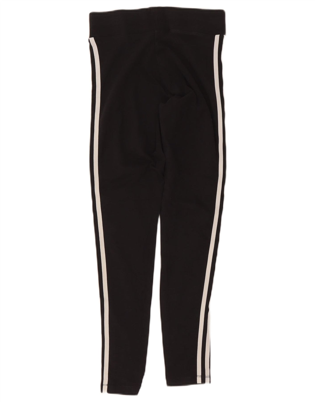 Adidas Dame Leggings UK 10 Small Black Bomuld