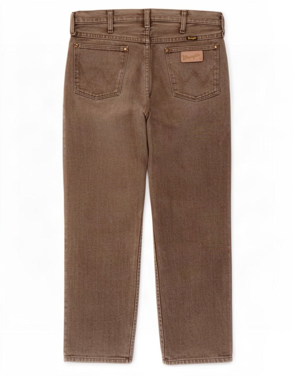 Wrangler Straight Jeans til mænd W32 L28 Brun