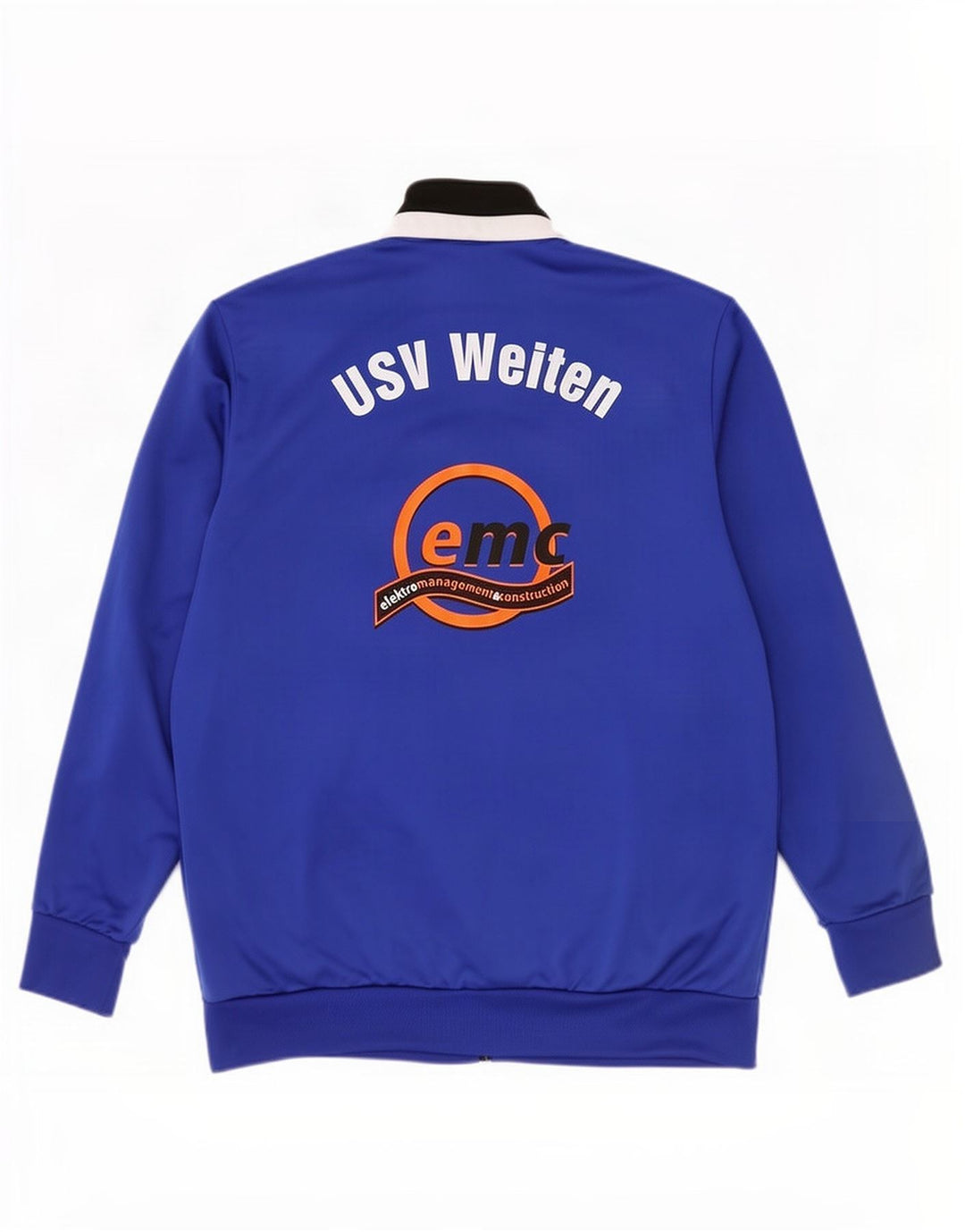 Adidas Grafisk træningsdragt topjakke til mænd XL Blå Colourblock Polyester