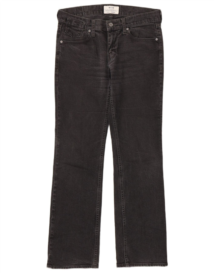 Mustang Dame Bootcut Jeans W29 L32 Grå Bomuld
