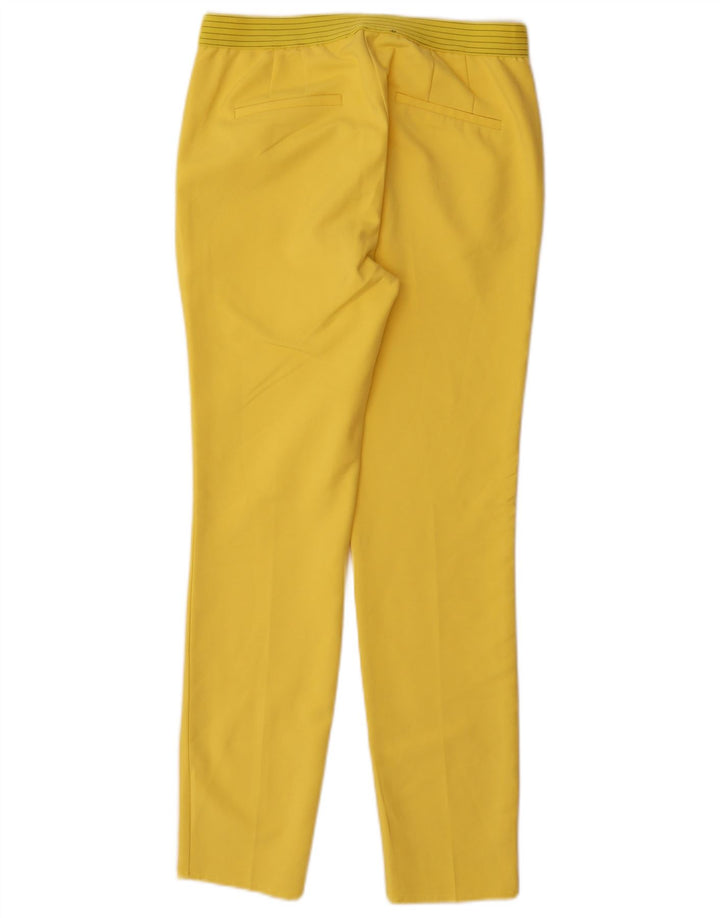 Zara Dame Slim Suit Bukser Medium W28 L29 Gul