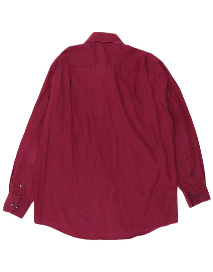 Calvin Klein Herreskjorte str. 16 1/2 Large Burgundy
