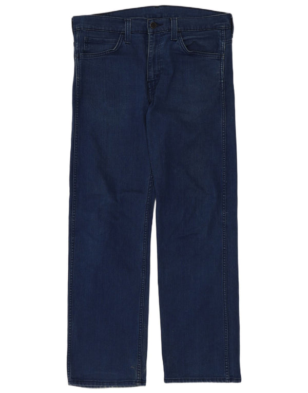 Levi's Straight Jeans til mænd W32 L32 Marineblå bomuld