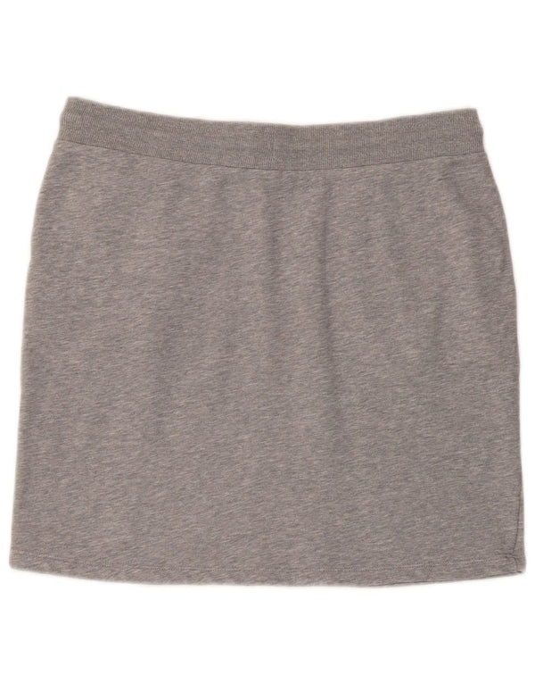 Gant Dame Mini Nederdel UK 18 XL Grå Bomuld