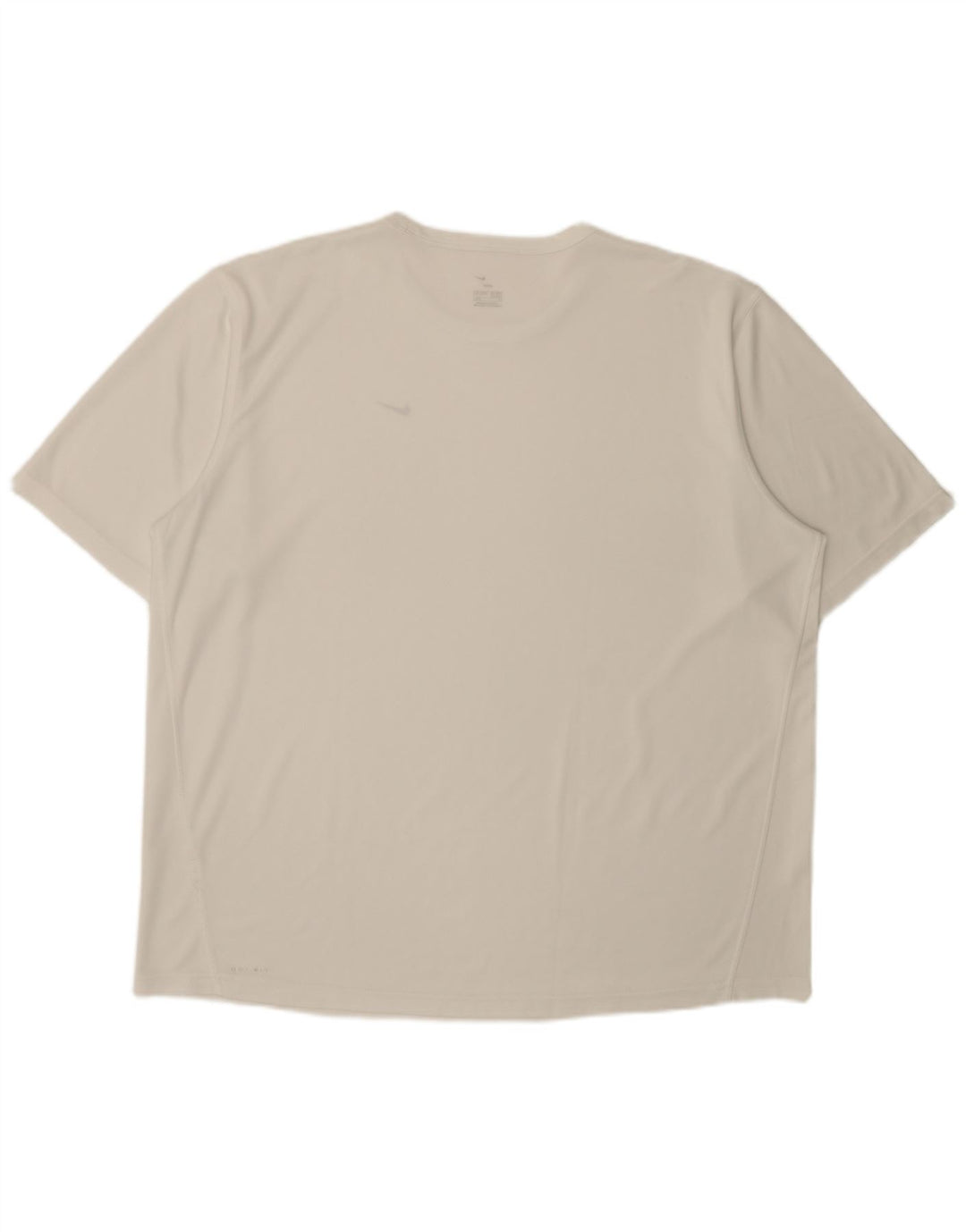 Nike Herre Dri Fit T-Shirt Top 2XL Hvid