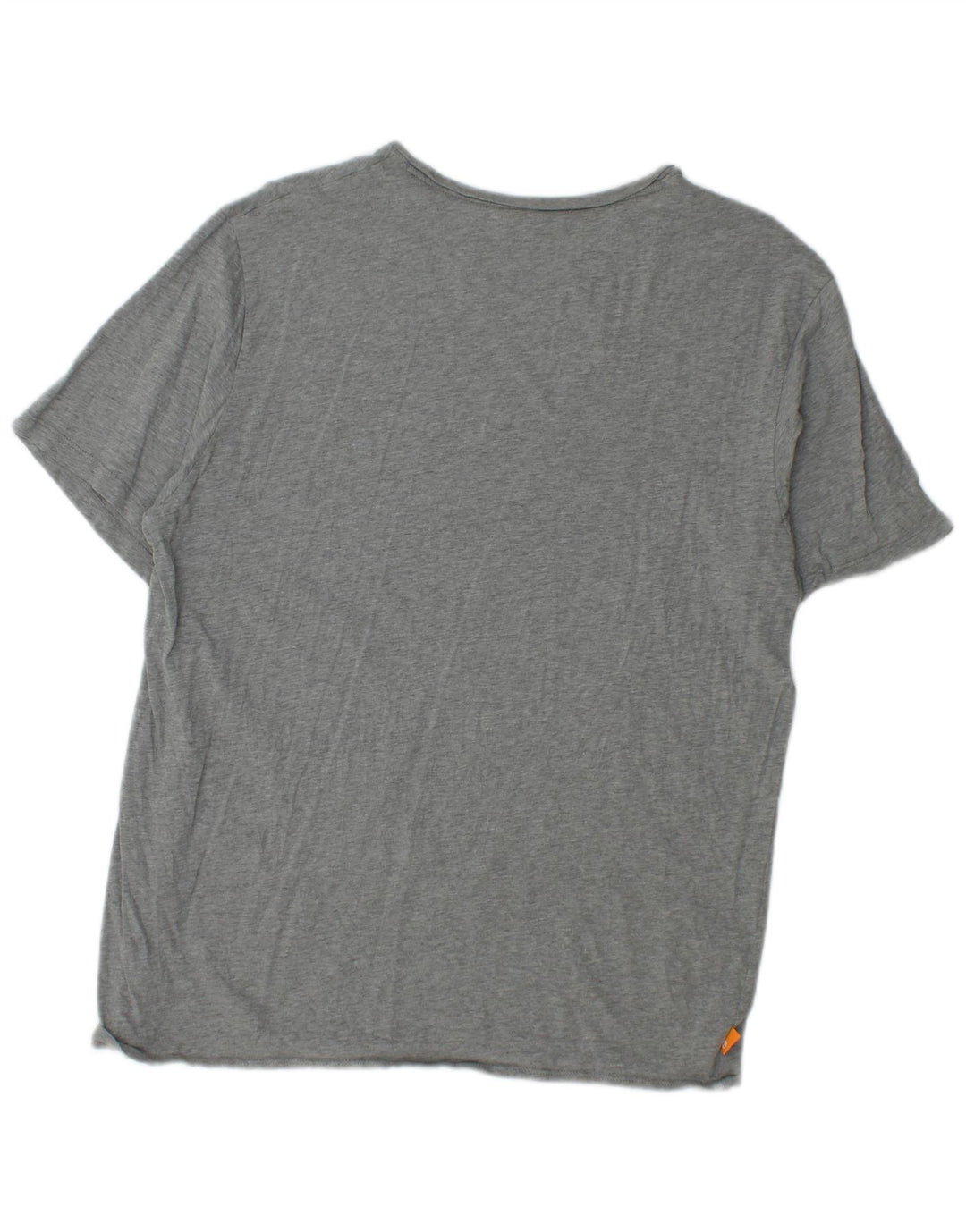 Timberland Herre Regular Fit Grafisk T-Shirt Top XL Grå