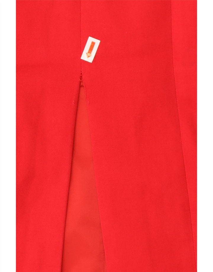 COAST Womens Sheath Dress UK 10 Small Red Bomuld