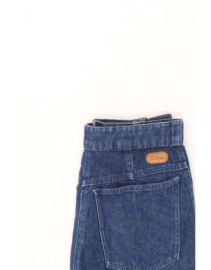 LES COPAINS Womens Denim Skirt W28 Medium Blue Cotton Vintage Les Copains and Second-Hand Les Copains from Messina Hembry 