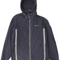 Champion Regnjakke med hætte til mænd UK 44 2XL Navy Blue