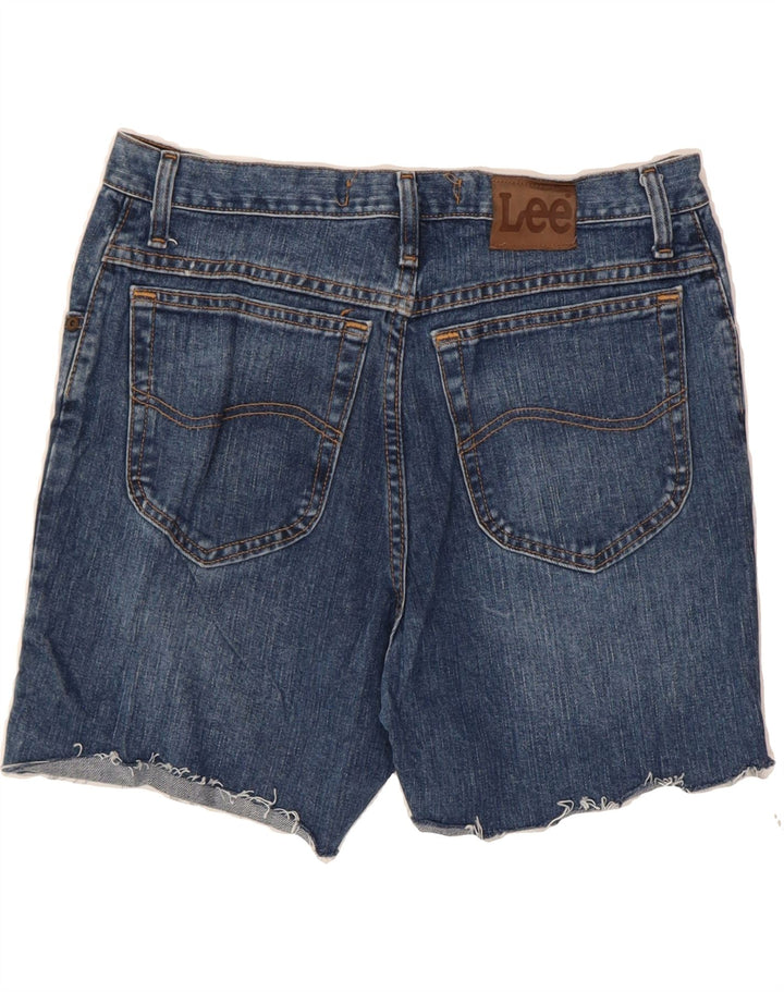 LEE Mens Regular Fit Denim Shorts W33 Medium Blue Cotton Vintage Lee and Second-Hand Lee from Messina Hembry 