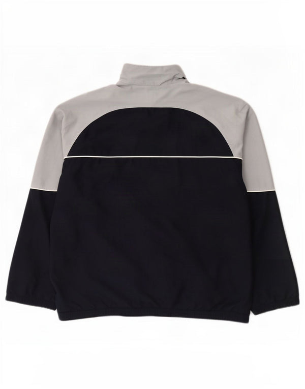 Adidas Træningsdragt til mænd Topjakke UK 46/48 XL Navy Blue Colourblock
