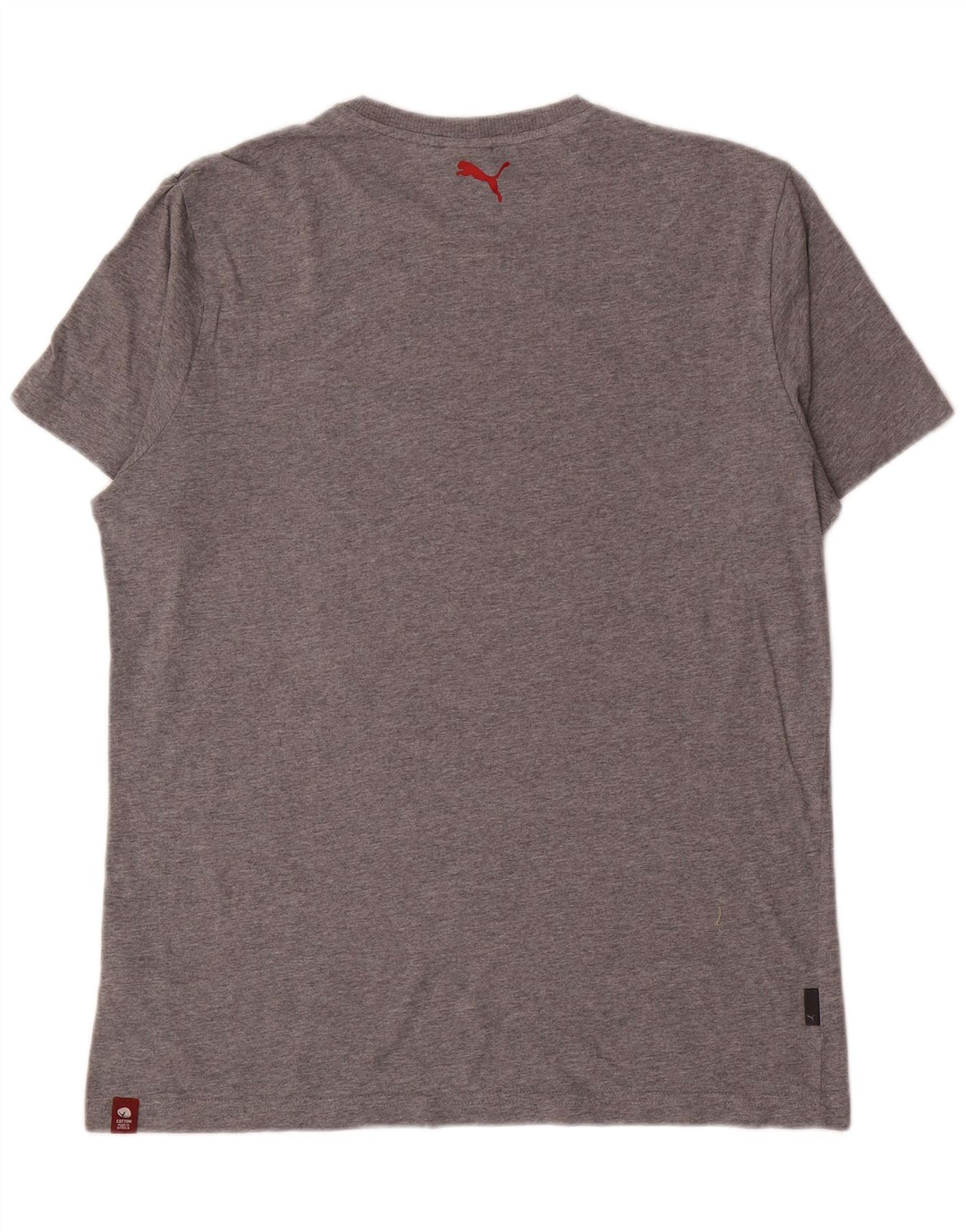 Puma Herre Grafisk T-Shirt Top Stor Grå