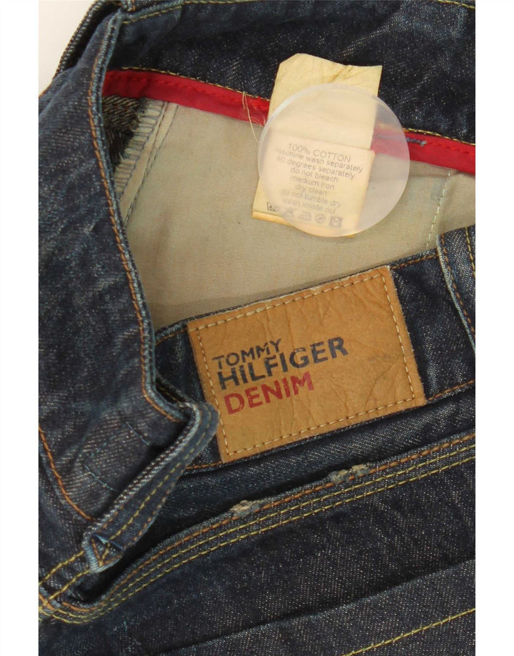 Tommy Hilfiger lige jeans til kvinder W27 L34 blå bomuld