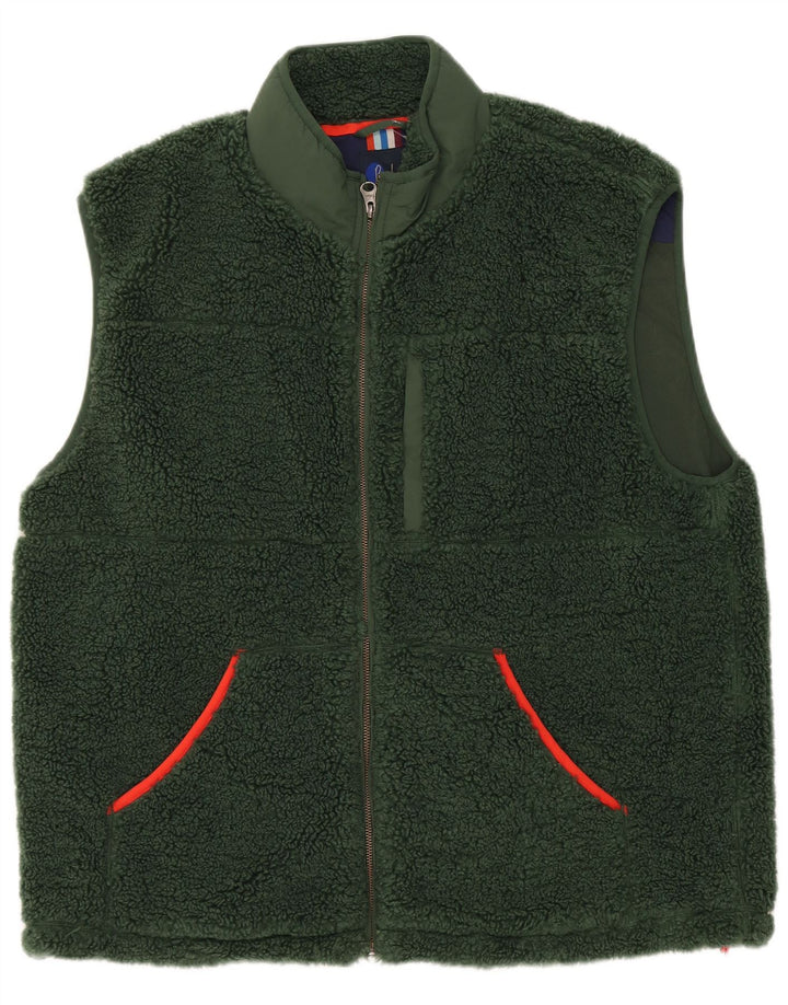 Boden Herre Fleece Gilet UK 44 2XL Grøn Polyester