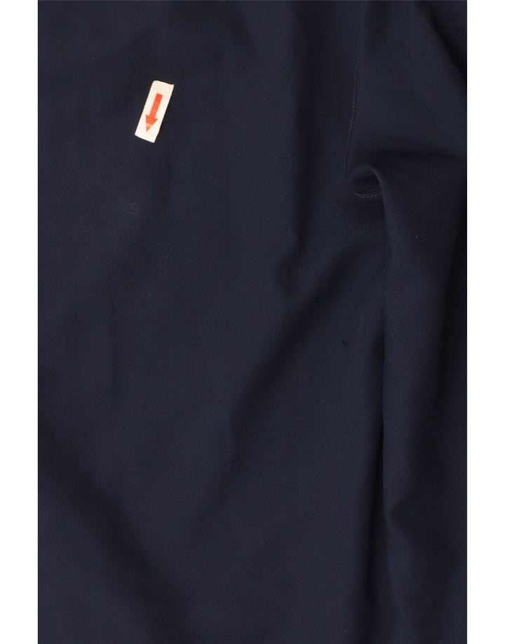 NIKE Herre Dri Fit træningsdragt Bukser Joggers Large Navy Blue Colourblock