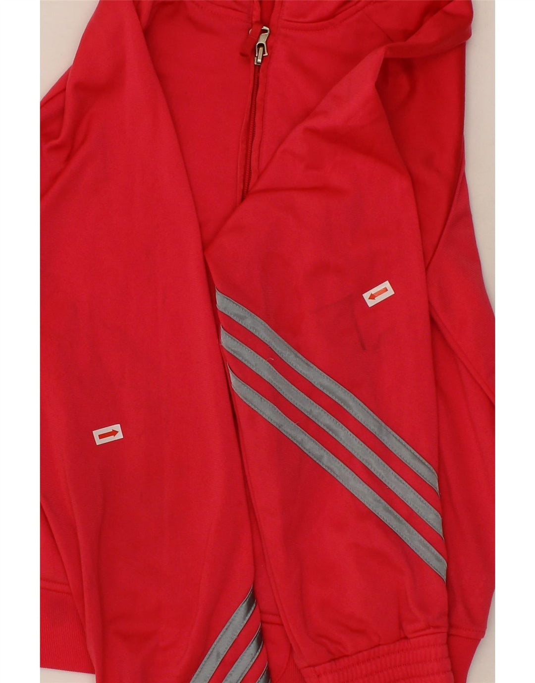 ADIDAS Girls Tracksuit Top Jacket 11-12 Years Pink Polyester Vintage Adidas and Second-Hand Adidas from Messina Hembry 