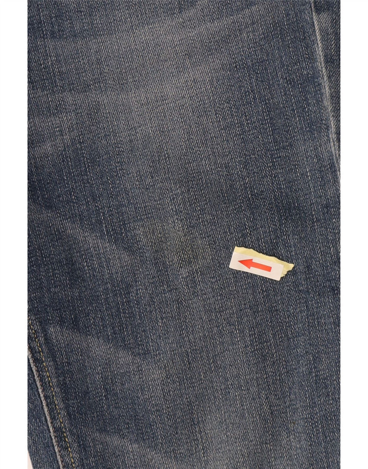 Diesel Dame Lowky Straight Jeans W32 L28 Blå Bomuld