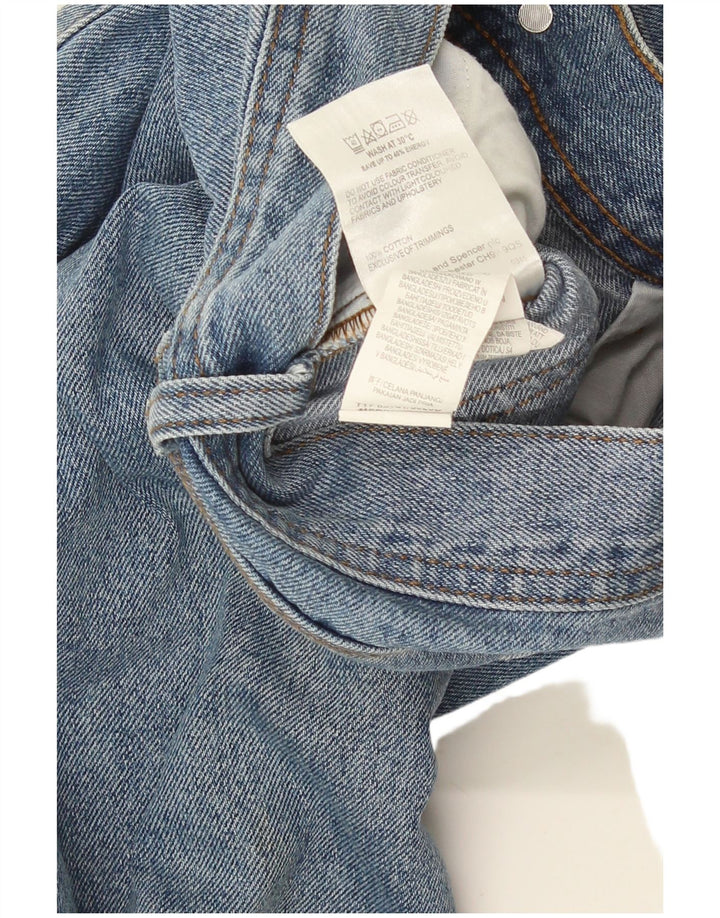 Marks & Spencer Straight Jeans til mænd W34 L29 blå bomuld