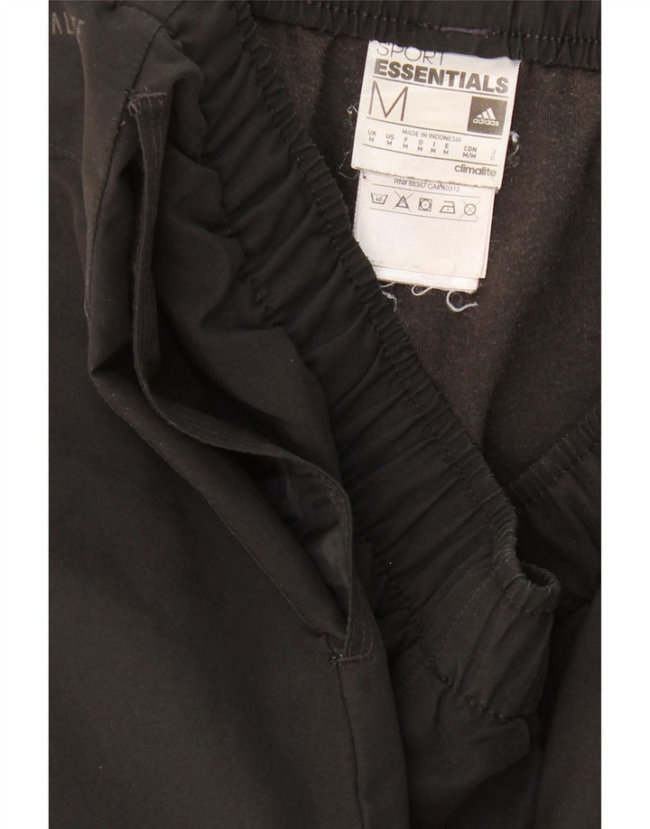 ADIDAS Mens Tracksuit Trousers Medium Black Polyester Vintage Adidas and Second-Hand Adidas from Messina Hembry 