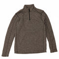 MOUNTAIN WAREHOUSE Mens Zip Neck Pullover Tracksuit Top Medium Grey