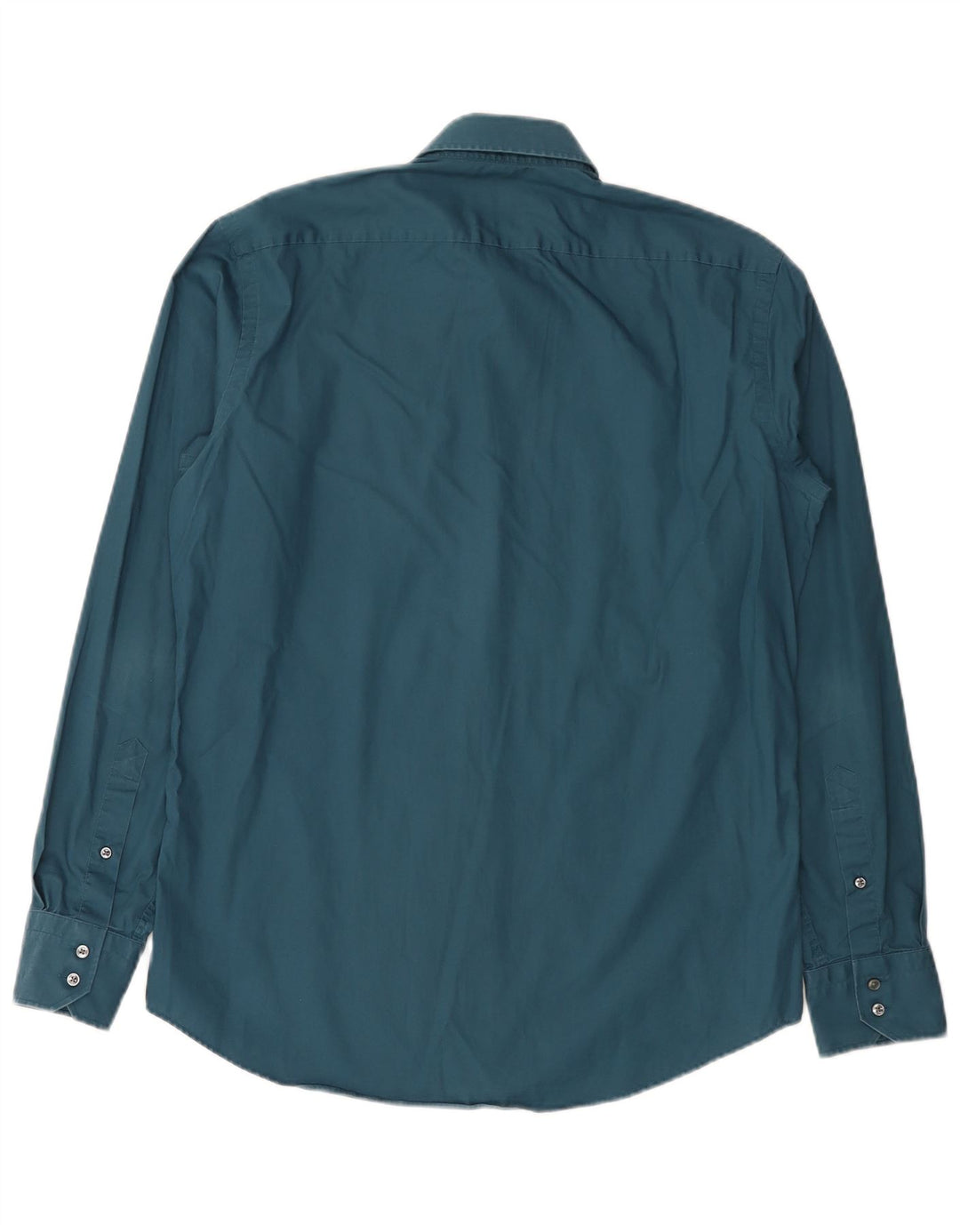 Hugo Boss Herre Regular Fit skjorte str. 39 Medium Blue Cotton