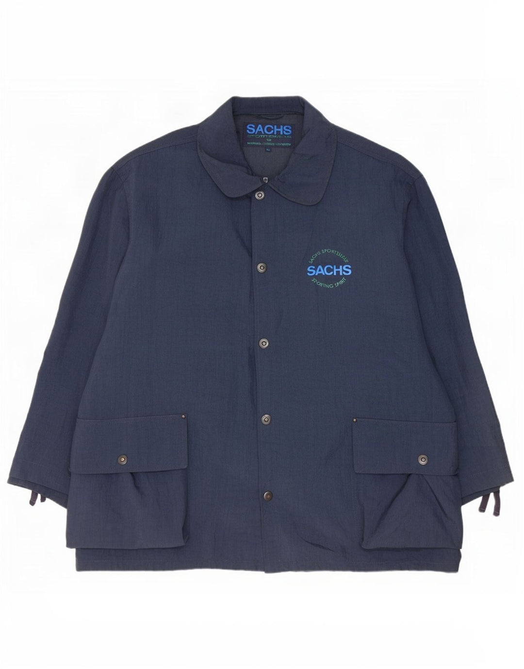 Vintage Herre Utility Jacket UK 42 XL Navy Blue