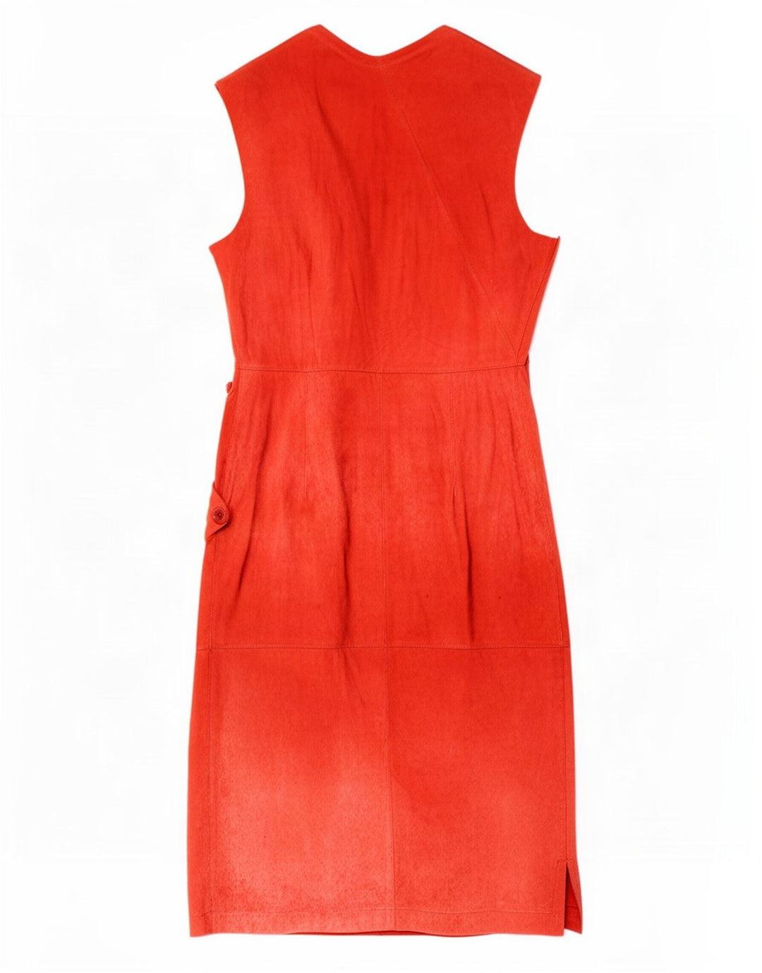 La Matta Dame Ruskind Wrap Dress IT 42 Medium Rød