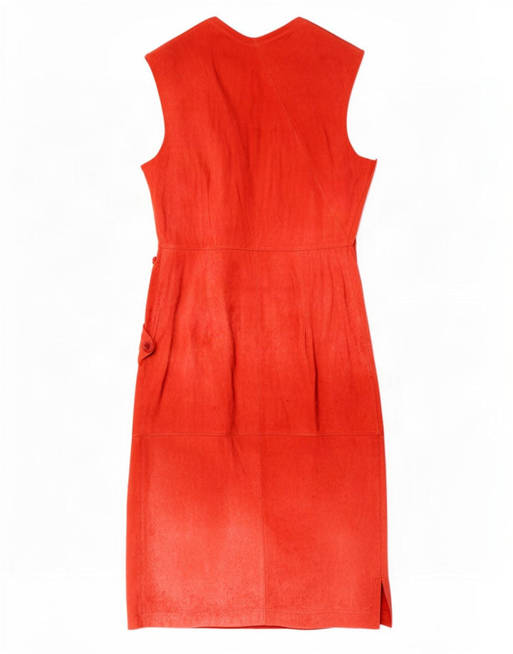 La Matta Dame Ruskind Wrap Dress IT 42 Medium Rød