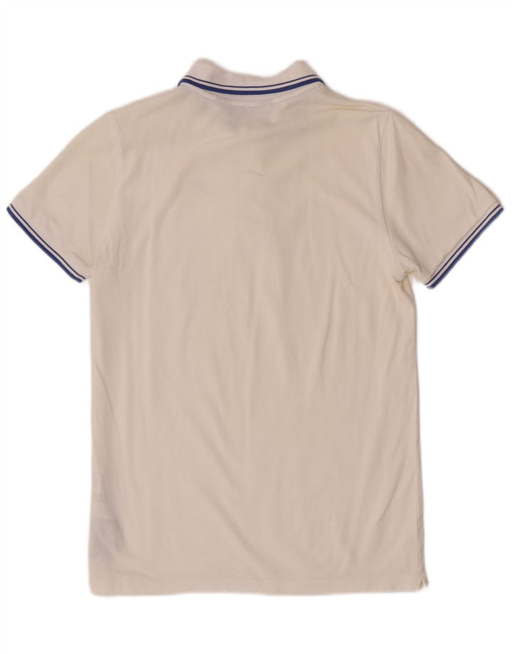 Kappa herre poloshirt Medium hvid bomuld