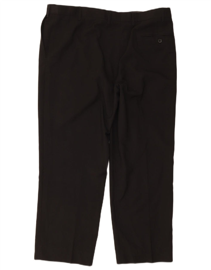 Marks & Spencer Damebukser med normal pasform W38 L29 sort polyester