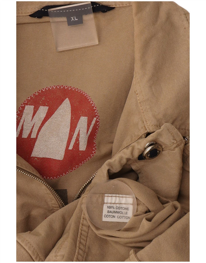 Murphy & Nye Bomberjakke til mænd UK 42 XL Beige Bomuld