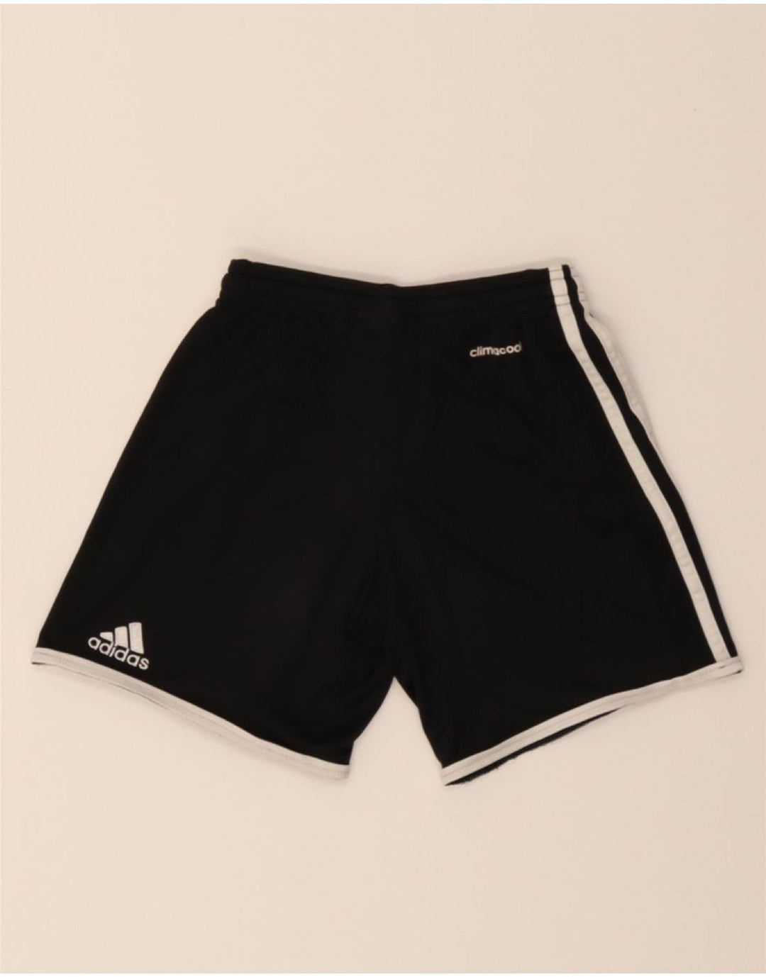 ADIDAS Boys Climacool Sport Shorts 7-8 Years  Black Polyester Vintage Adidas and Second-Hand Adidas from Messina Hembry 