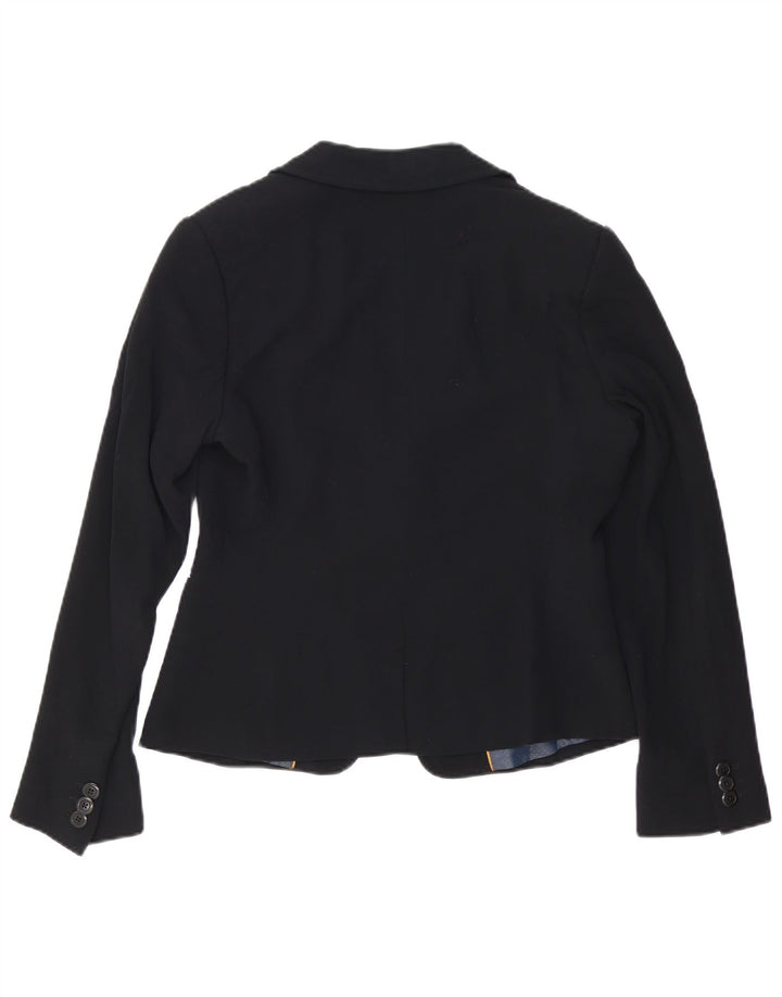 Jigsaw Dame 1 Knap Blazer Jacket UK 14 Medium Sort