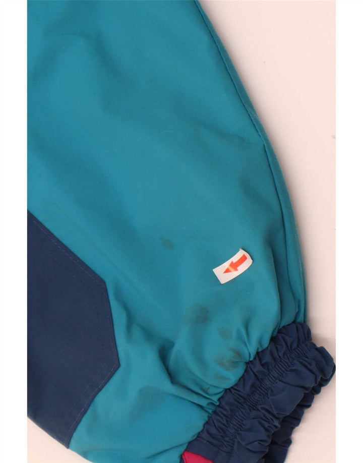 No Limits Herre Hætte Anorak Skijakke UK 40 Large Blue Colourblock