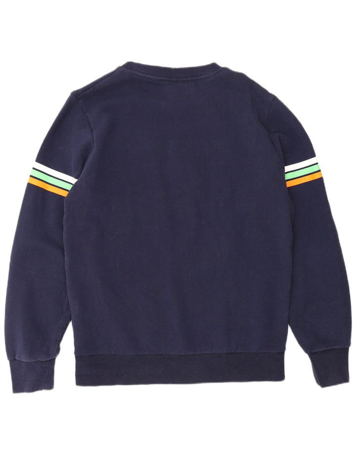 Superdry grafisk sweatshirt til mænd XL marineblå bomuld