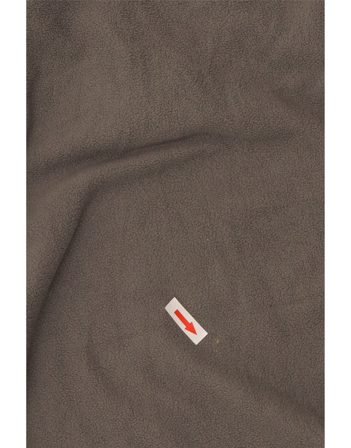 Rohan Herre Button Neck Fleece Jumper Lille Grå Polyester