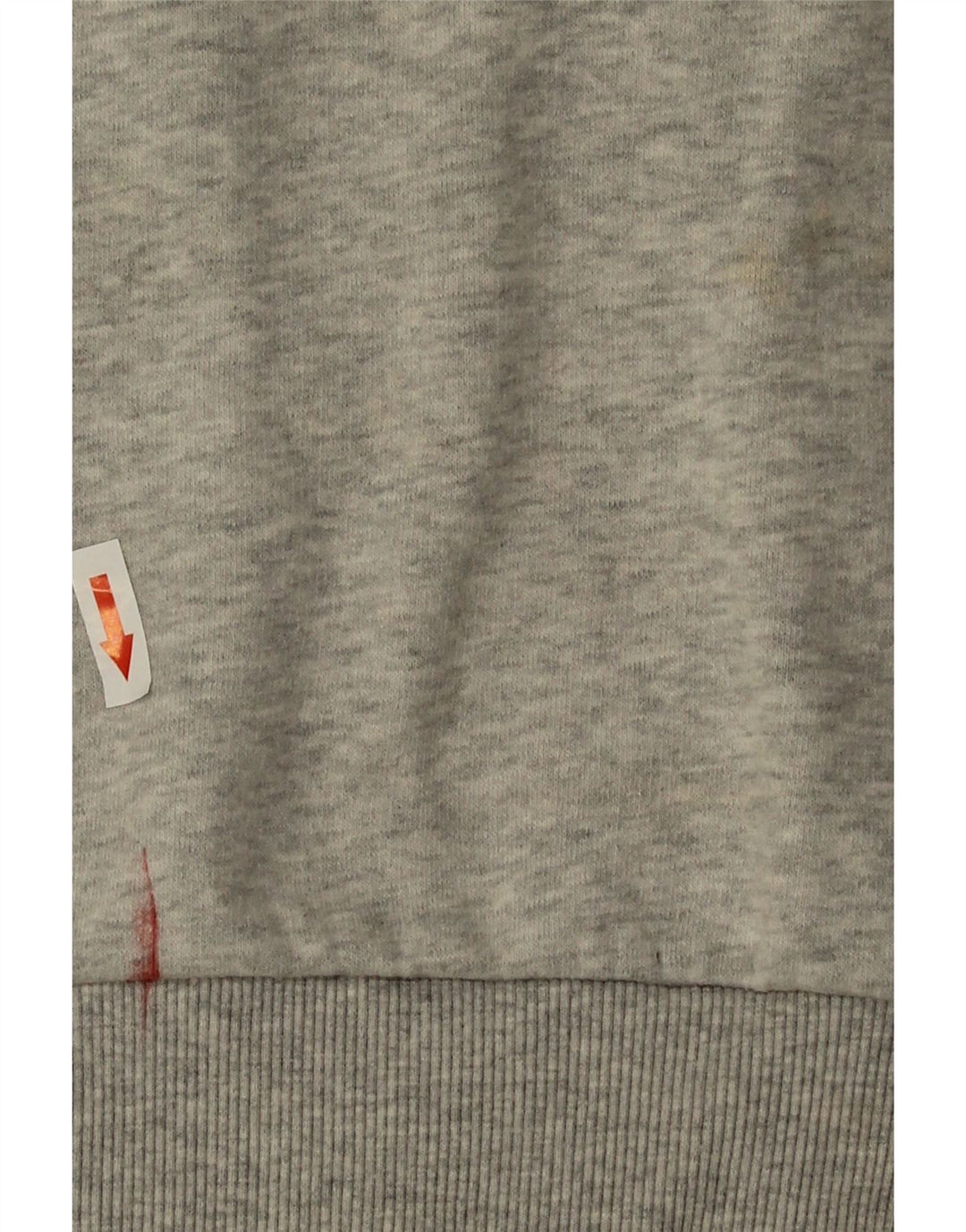 Superdry Dame Oversized Sweatshirt Jumper UK 16 Stor Grå Bomuld