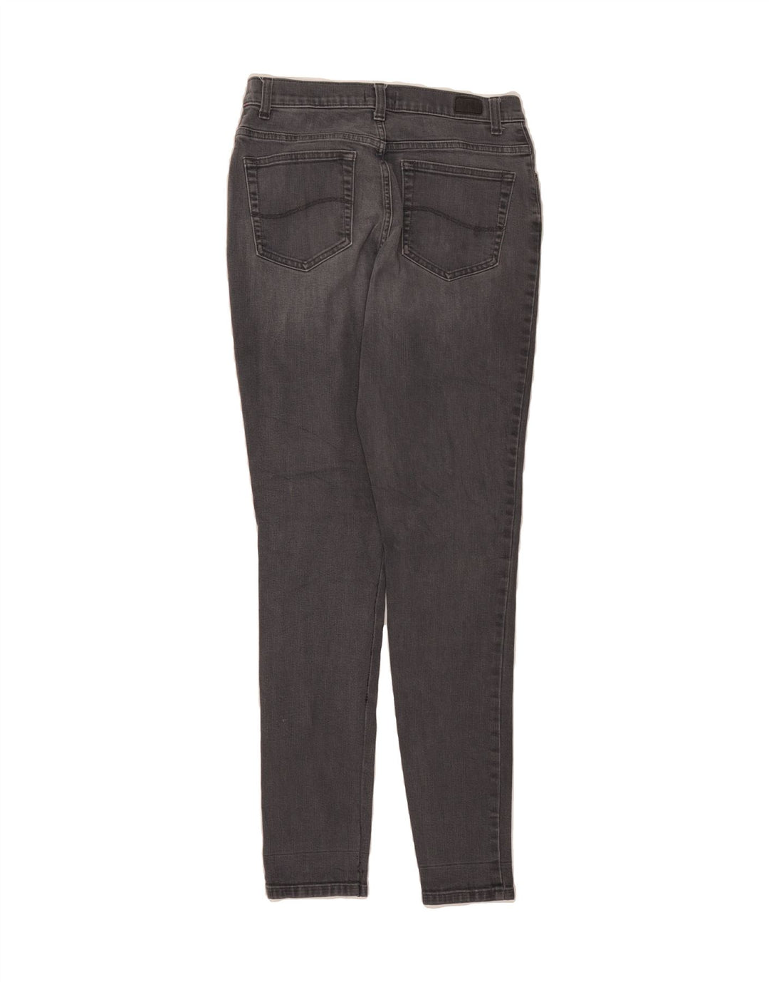 LEE Womens Straight Skinny Jeans W30 L32 Grey Cotton Vintage Lee and Second-Hand Lee from Messina Hembry 