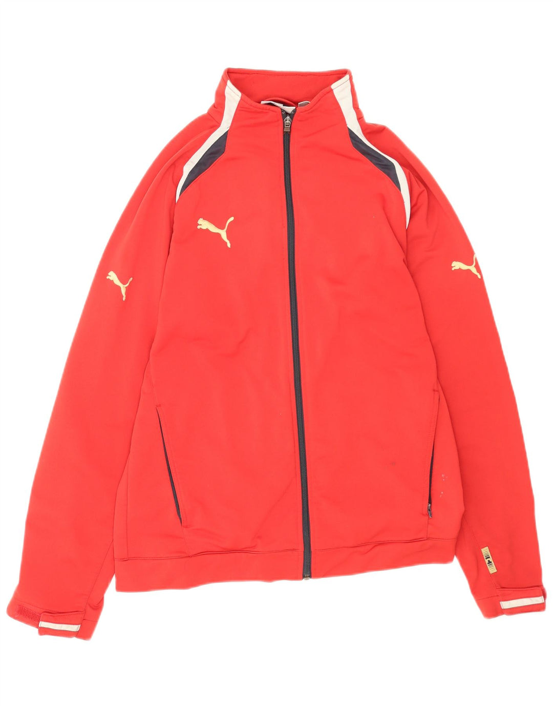 Puma Træningsdragt til mænd, topjakke, lille rød polyester